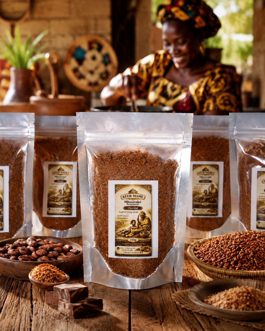 Keur Mame Mbouraké Chocolat 250g